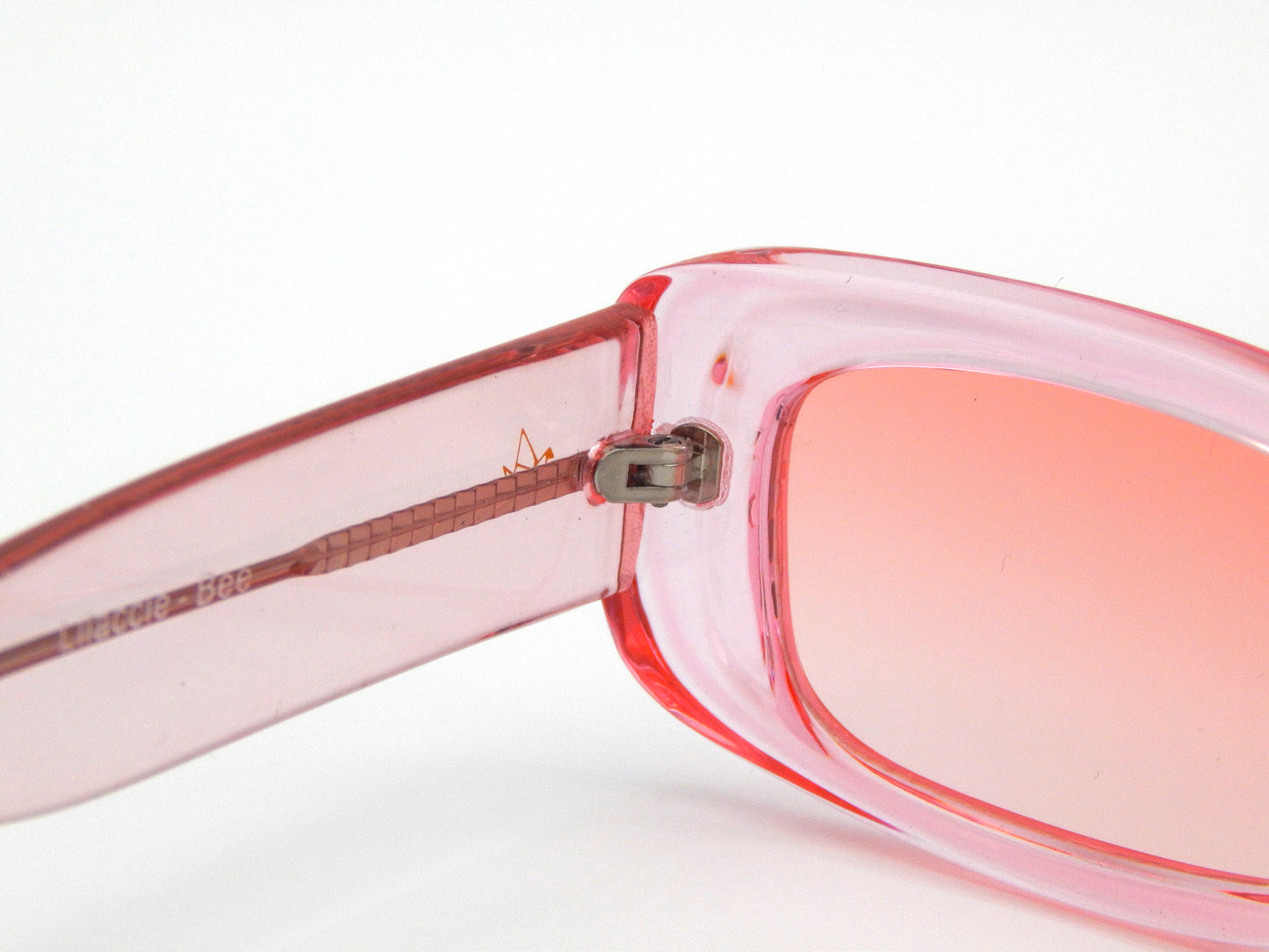 Óculos de sol - Bee Rosa Transparente