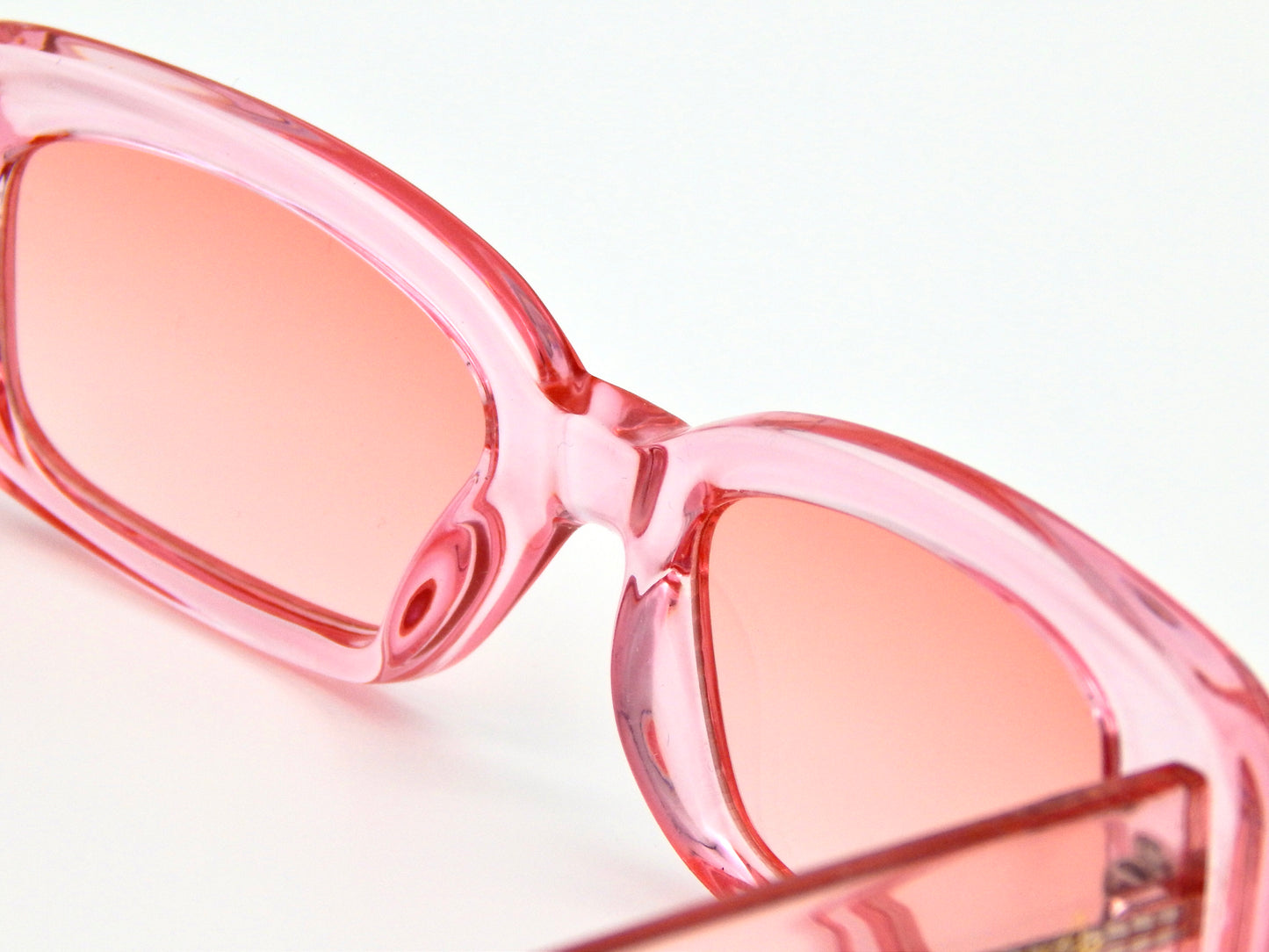 Óculos de sol - Bee Rosa Transparente